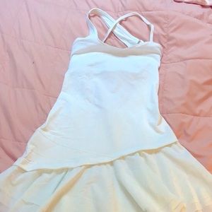 Lululemon white tennis dress sz 4